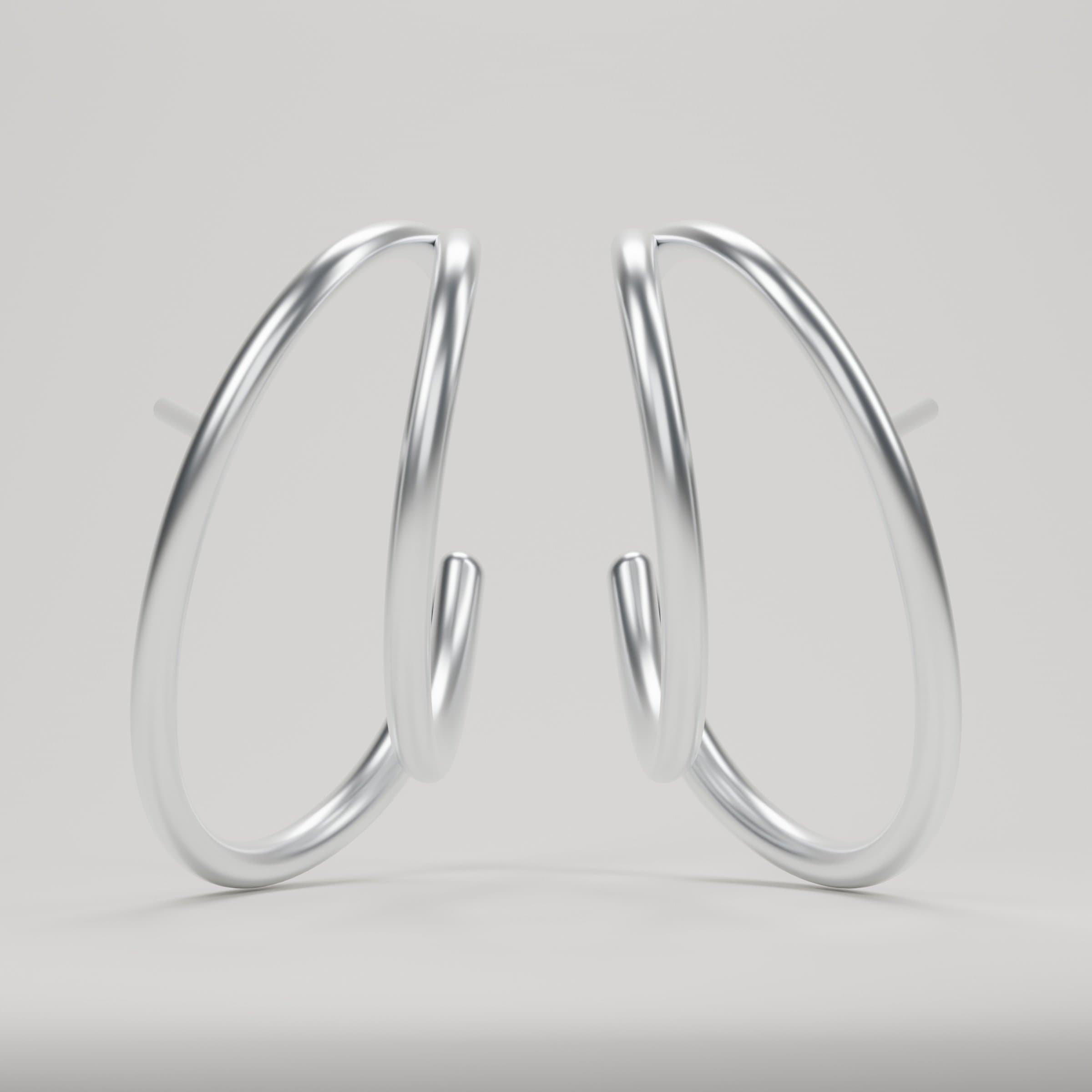 Navette in Sterling Silver