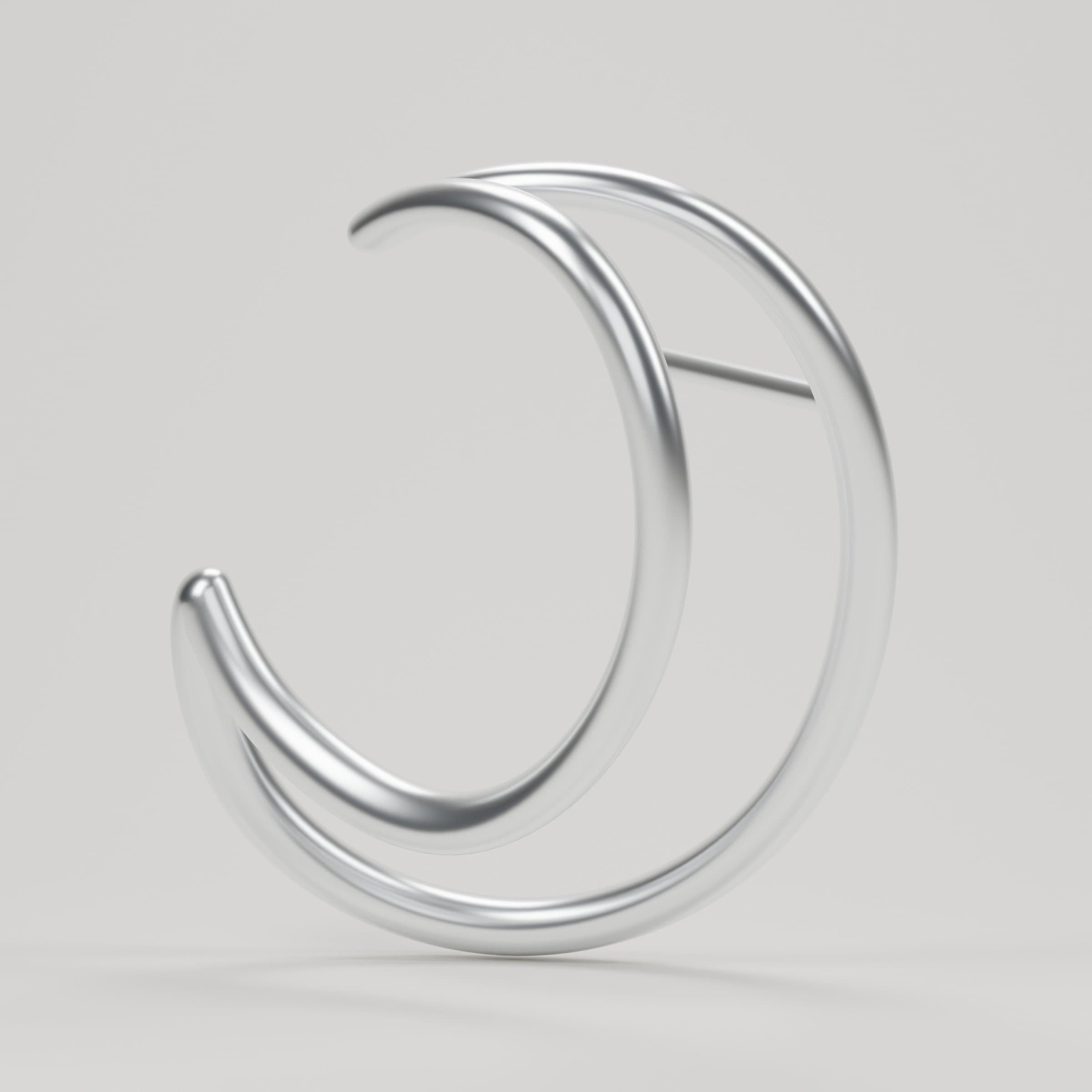 Navette in Sterling Silver: one piece on its own